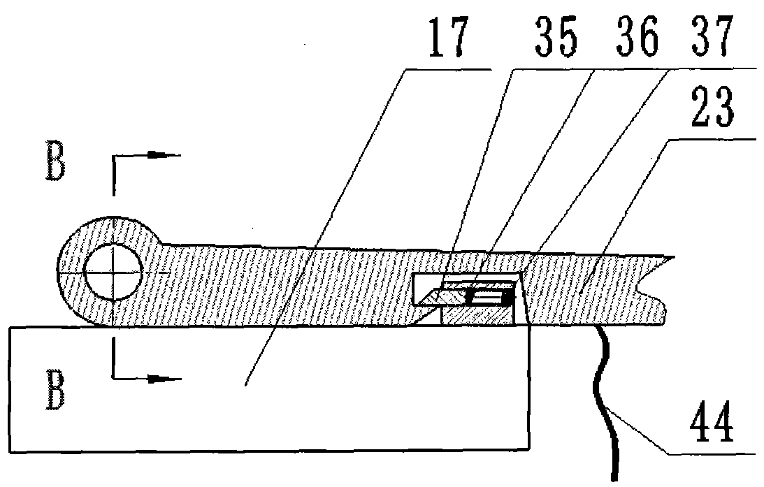 Rotary direct motion arch breaking device