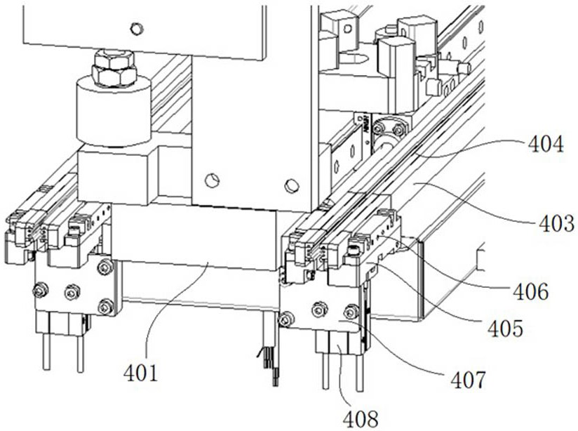 Multi-injection glue head automatic weighing calibration device and calibration method