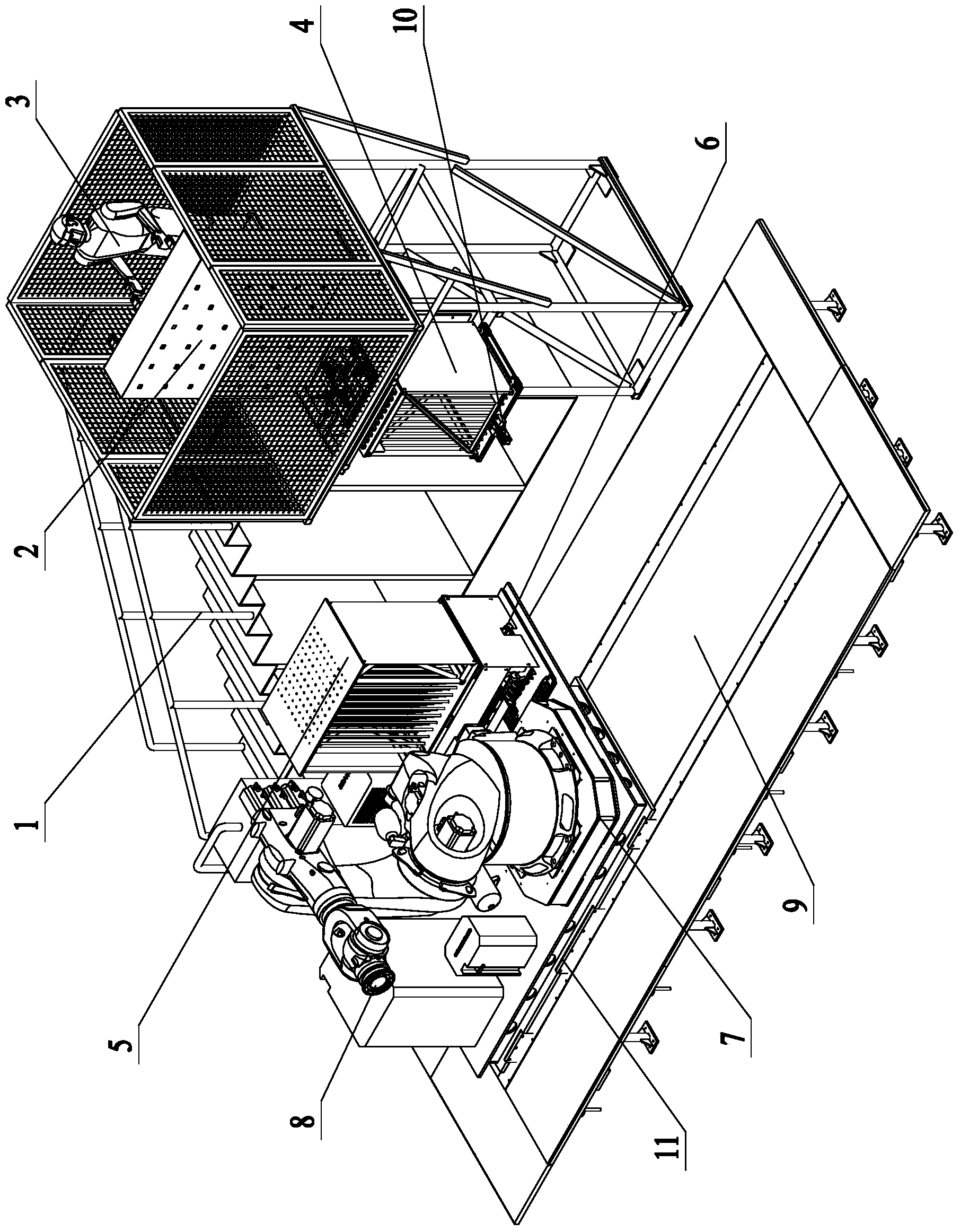 Automatic rivet selecting and sending system