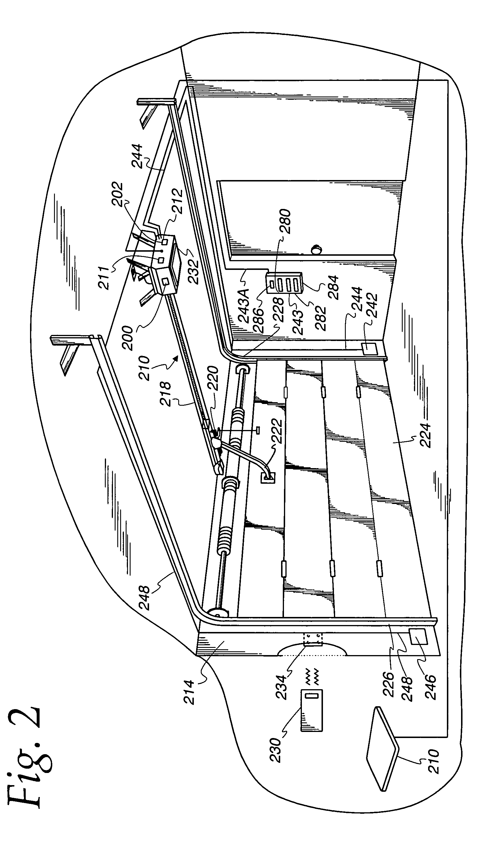 System and method for operating a moveable barrier using a loop detector