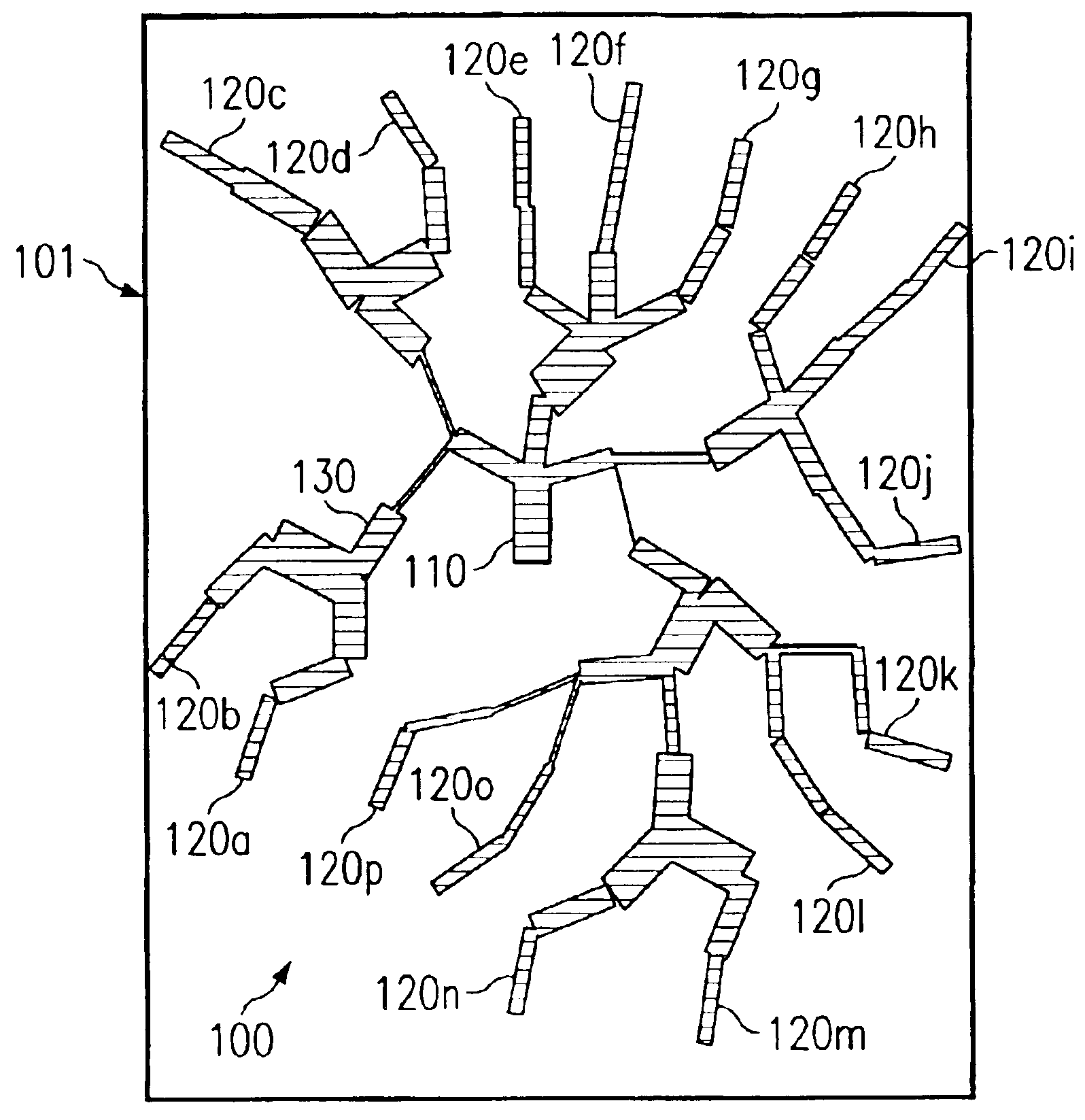 Generating arbitrary passive beam forming networks