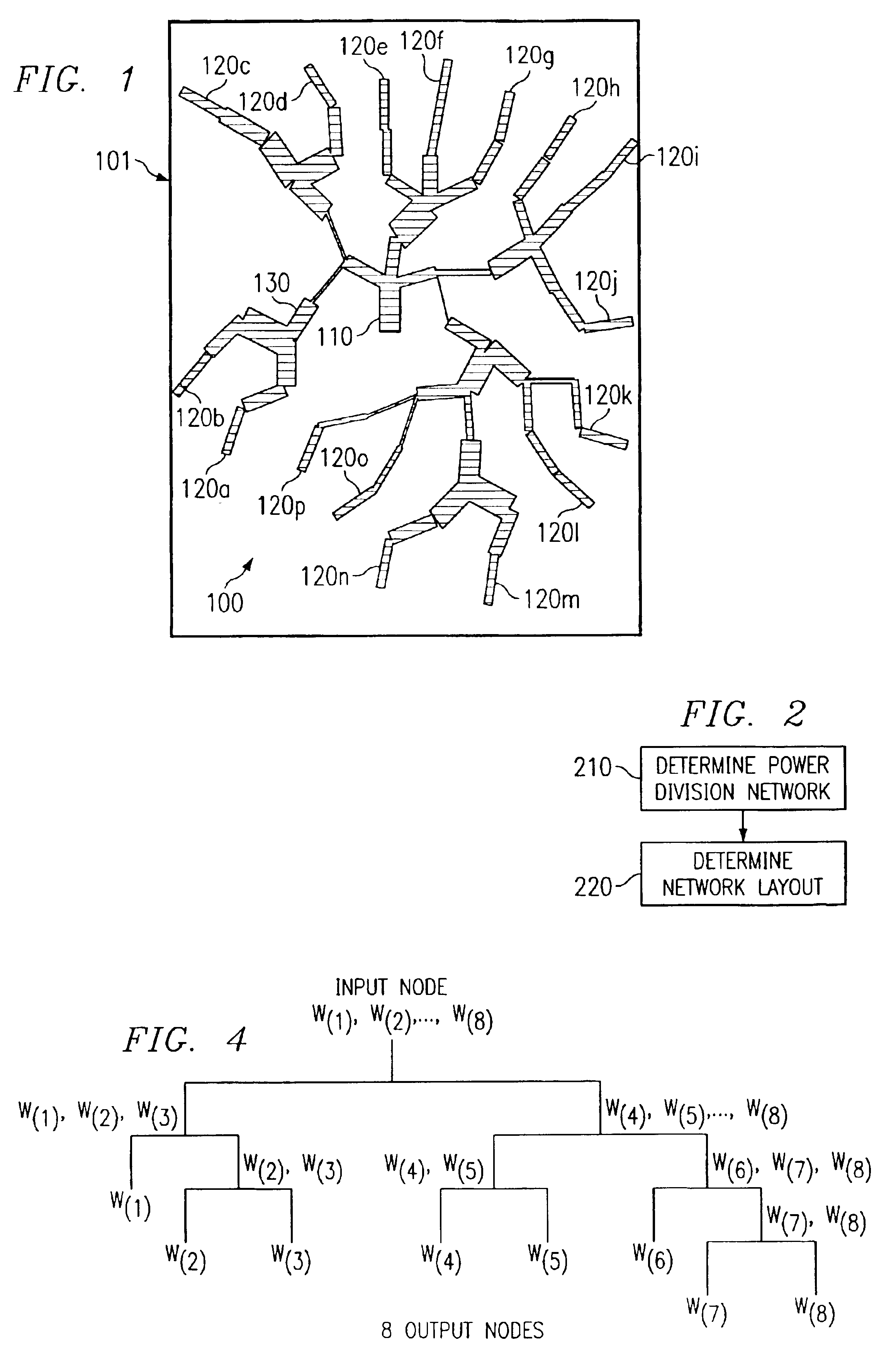 Generating arbitrary passive beam forming networks