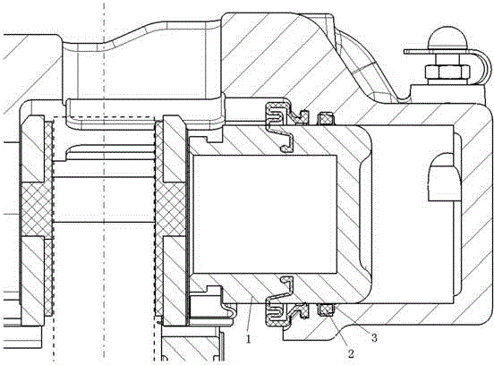 Rubber sealing ring measuring tool and rubber sealing ring measuring method