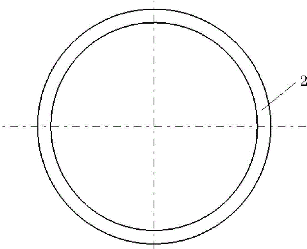 Rubber sealing ring measuring tool and rubber sealing ring measuring method