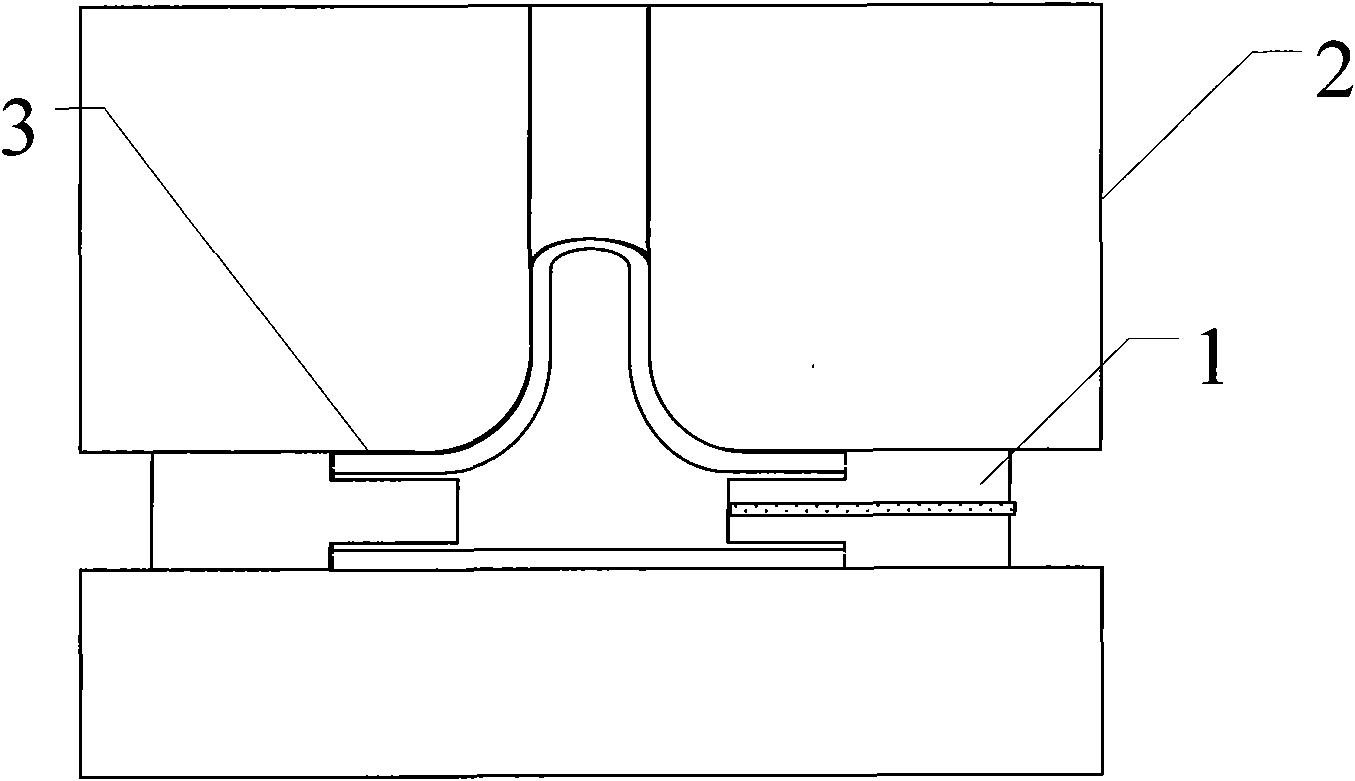 Cold forming method for bimetallic T-shaped three-way pipe