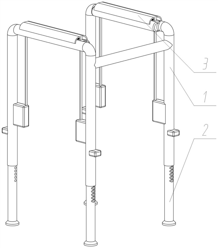 Safe walking aid for elderly patients undergoing cardiothoracic surgery