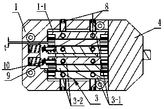 Coordinate measuring machine blade clamping unit and modular measuring clamp