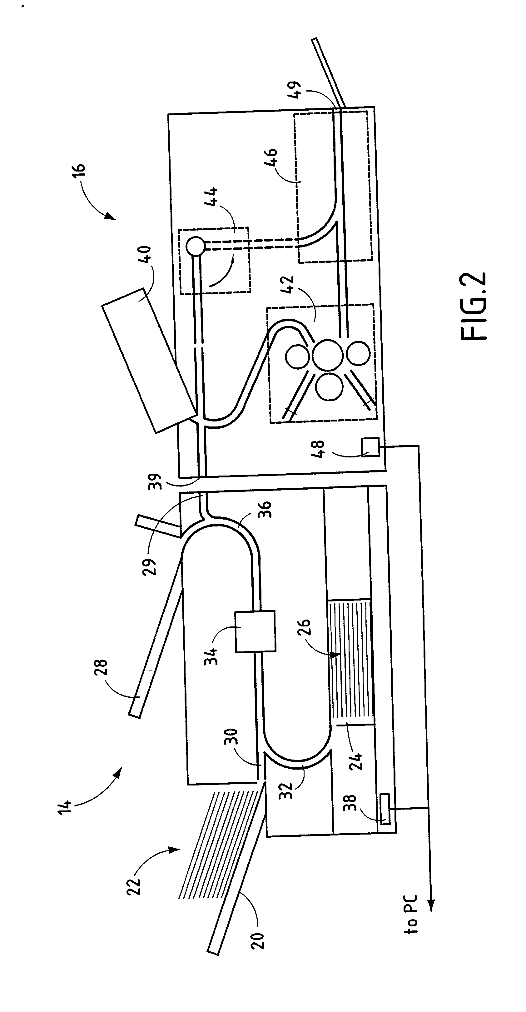 System for preparing mail items