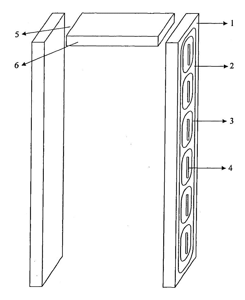 Novel security inspection door