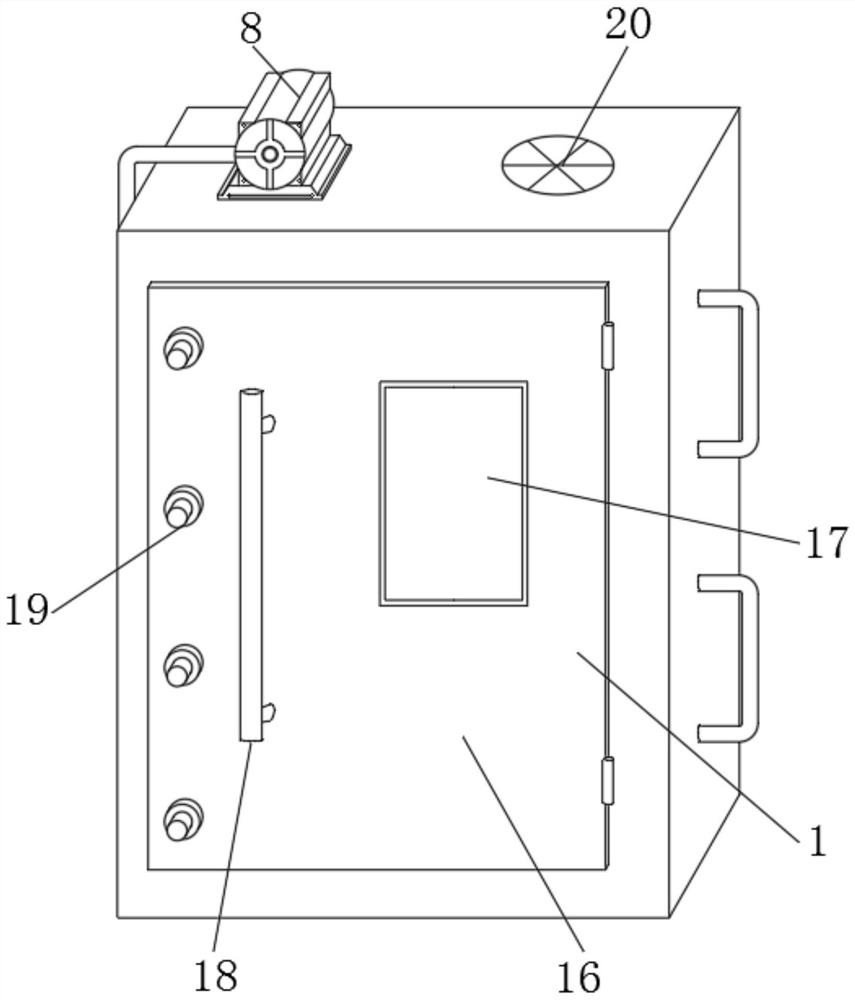 Human resource data statistics device