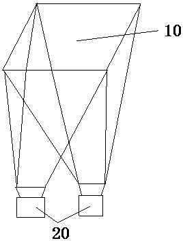 Multi-projection image display method and system