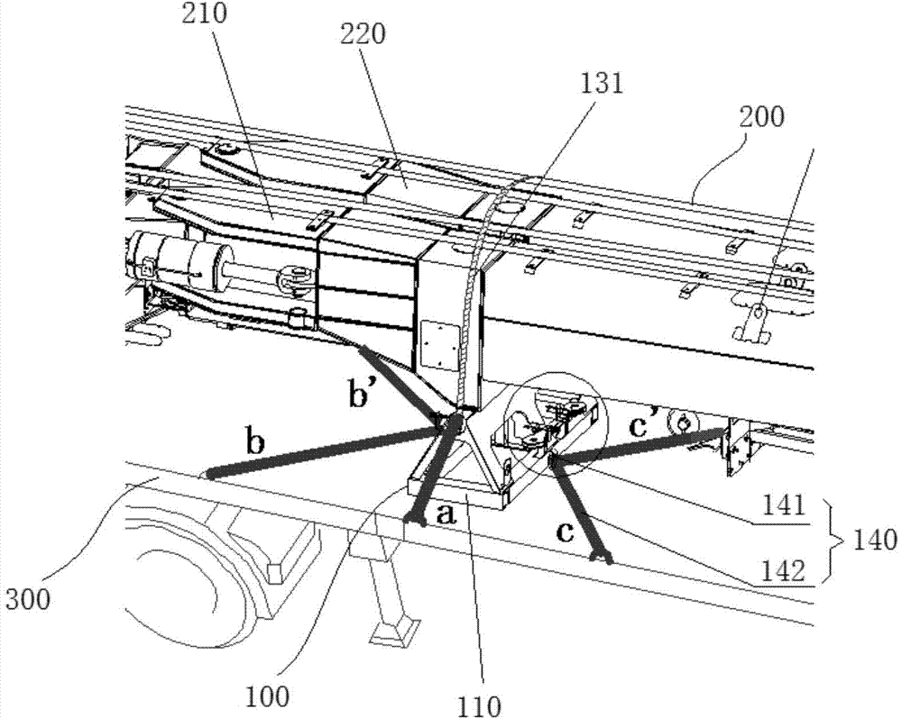 Transfer device of superlift device