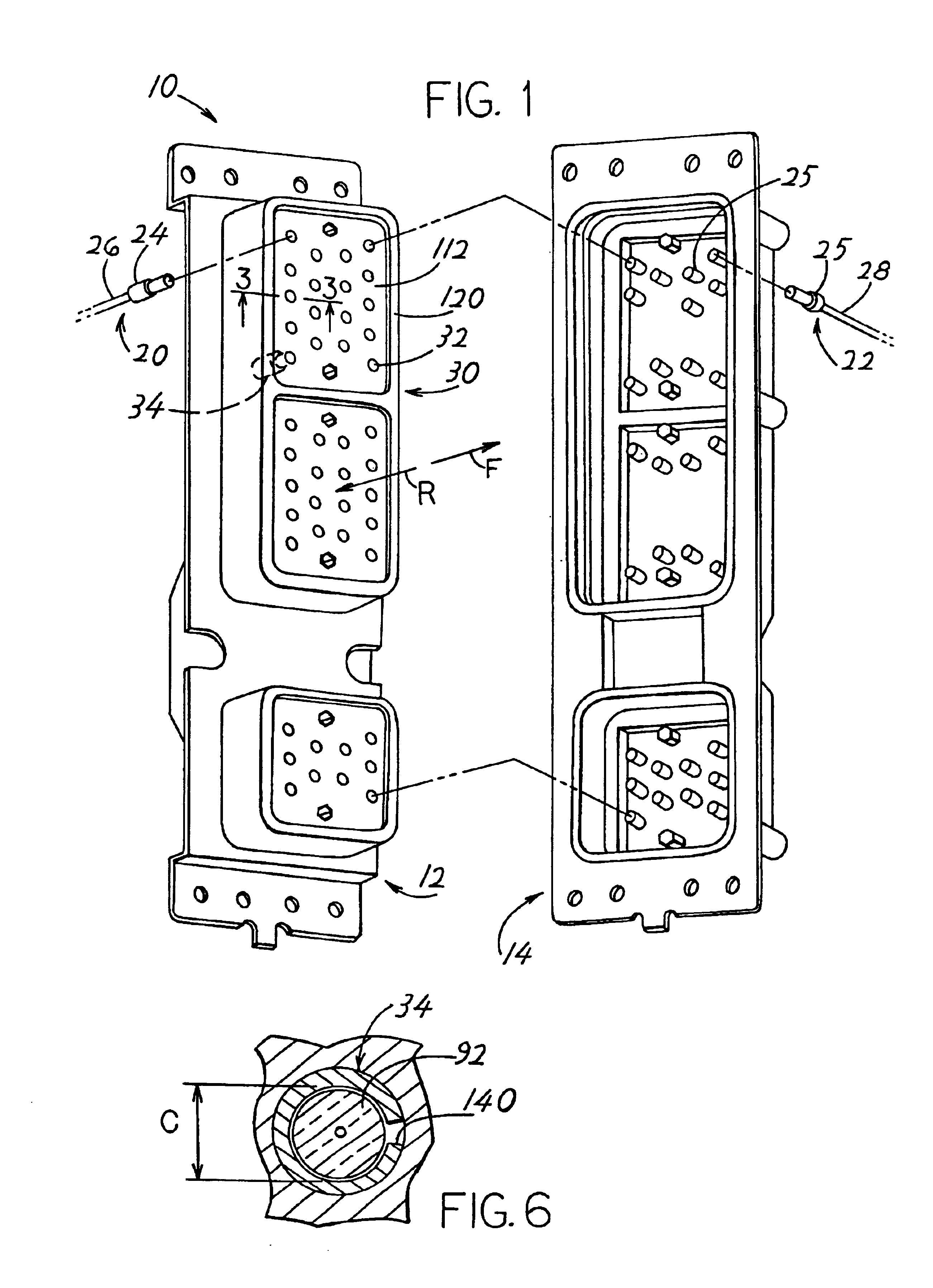 Fiber optic connector with long terminus movement and moderate length