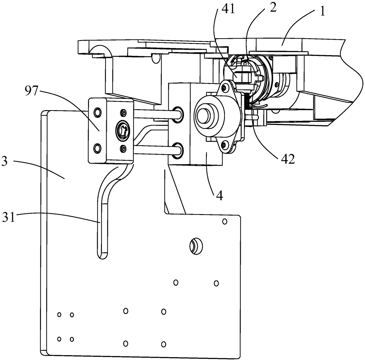 An automatic shuttle changing device and method