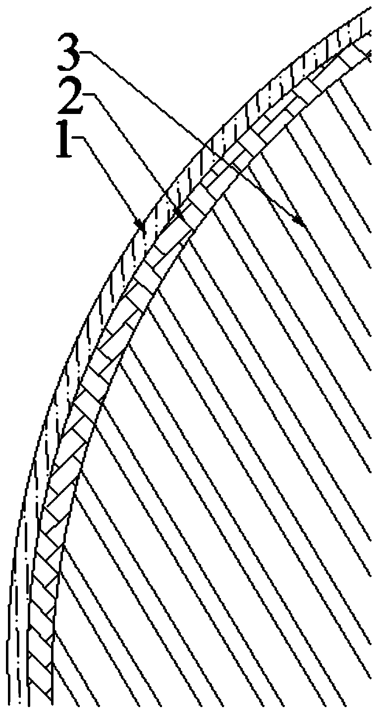 Planting method for selected and bred slope greening plants