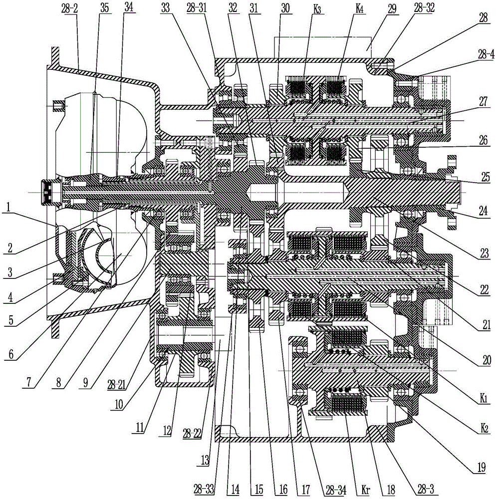 Hydrodynamic transmission for light vehicle