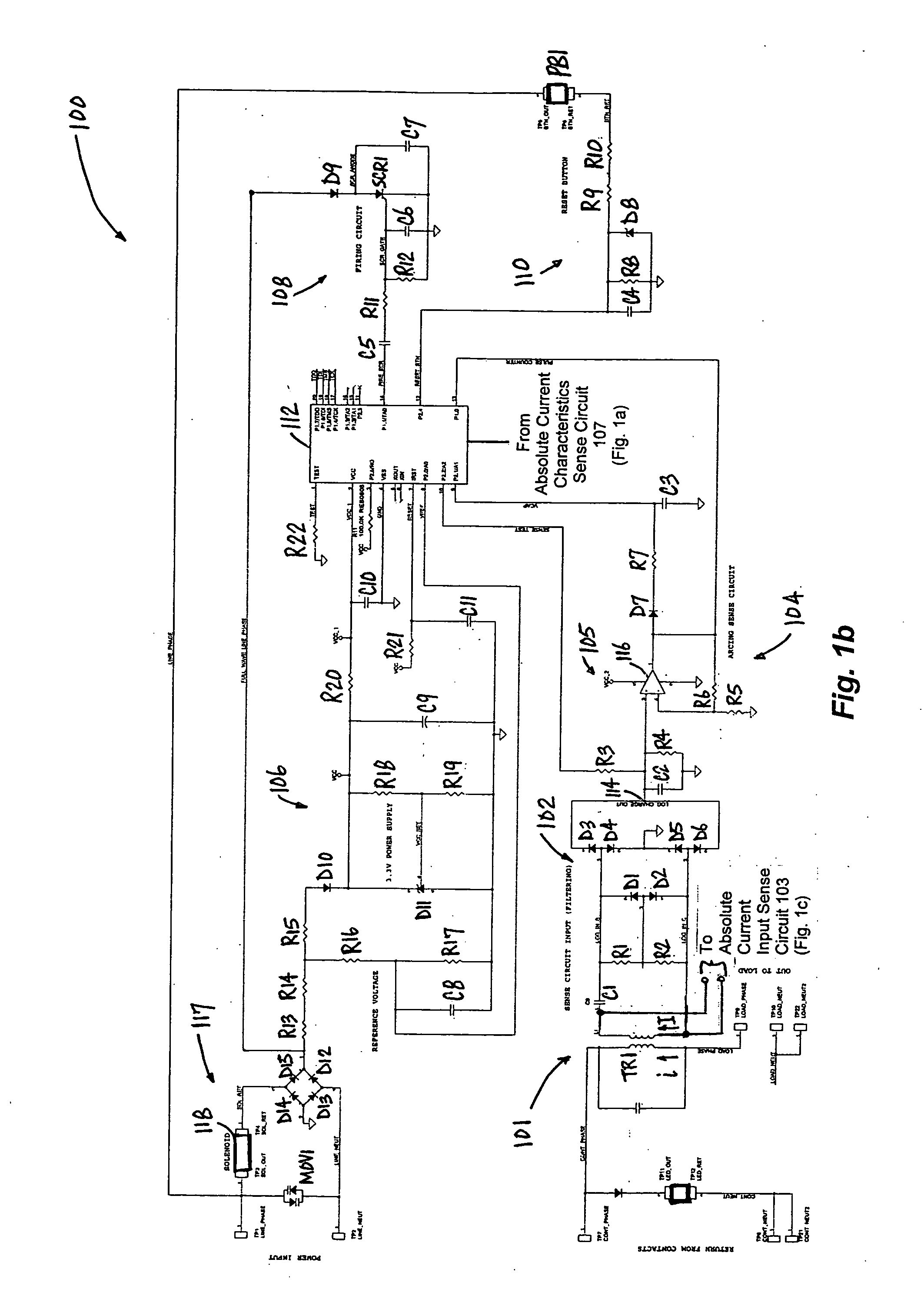 Arc fault detection technique