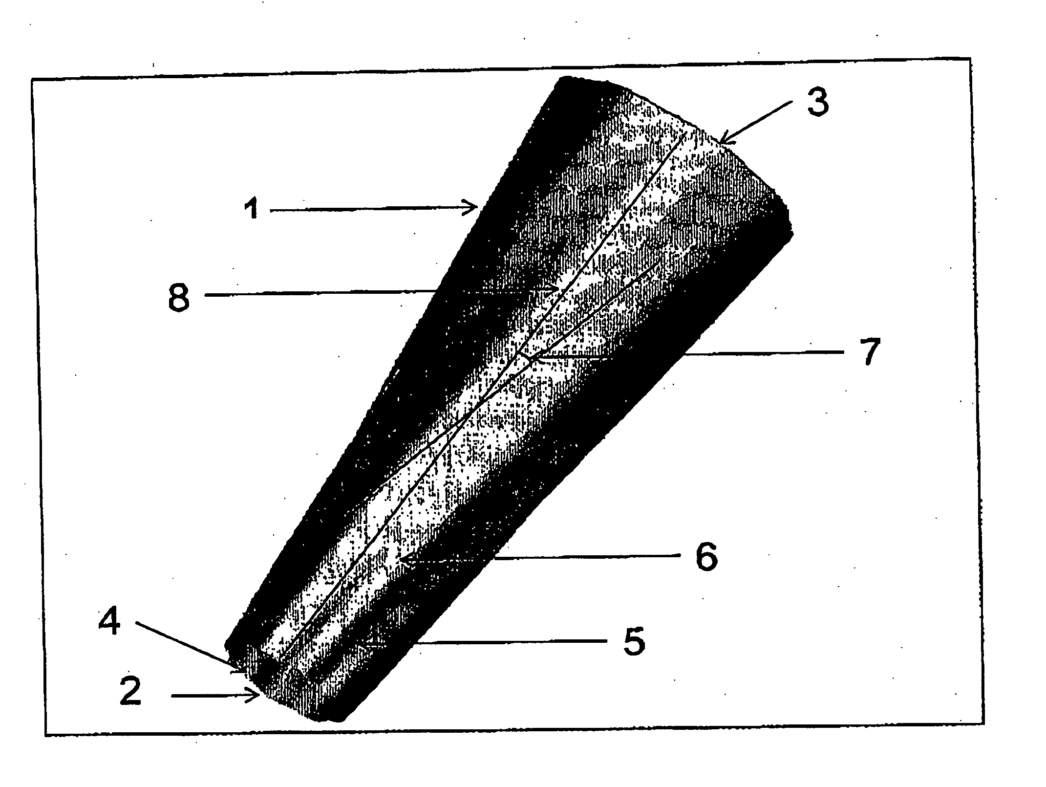 Fluid flow guide element and fluid flow apparatus equipped therewith