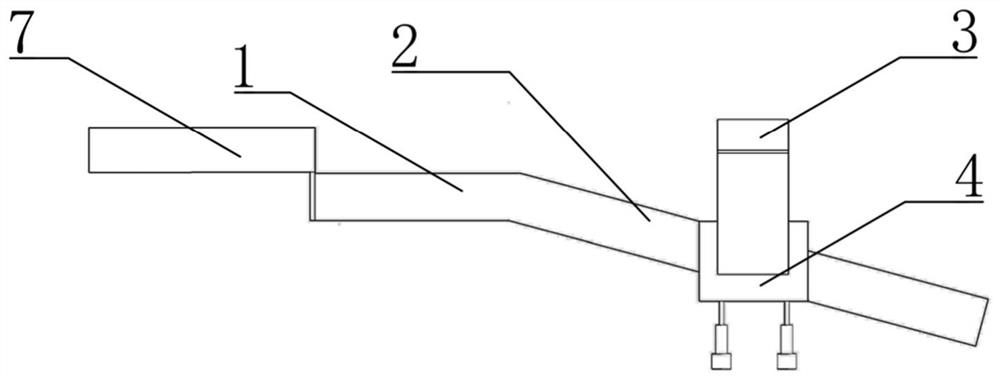 Experimental device and experimental method for simulating the formation and collapse of a dam dam