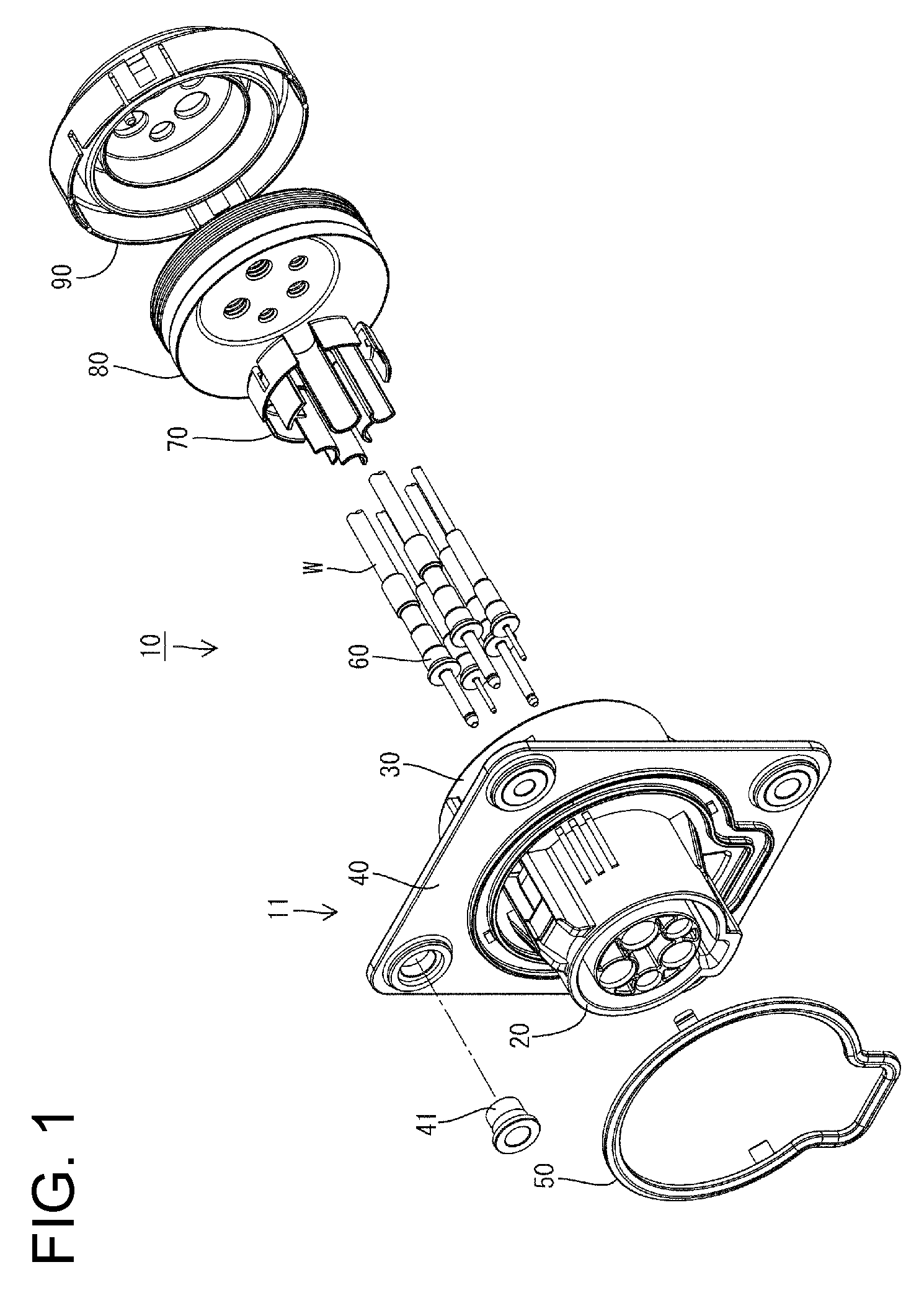 Vehicle-side connector