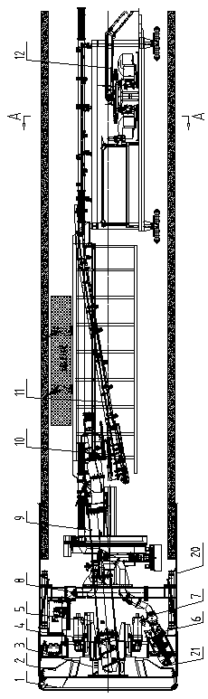 Multi-mode closed TBM suitable for long mountain tunnel and construction method of multi-mode closed TBM