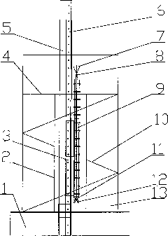 Permanent magnet opening gradient sorting device