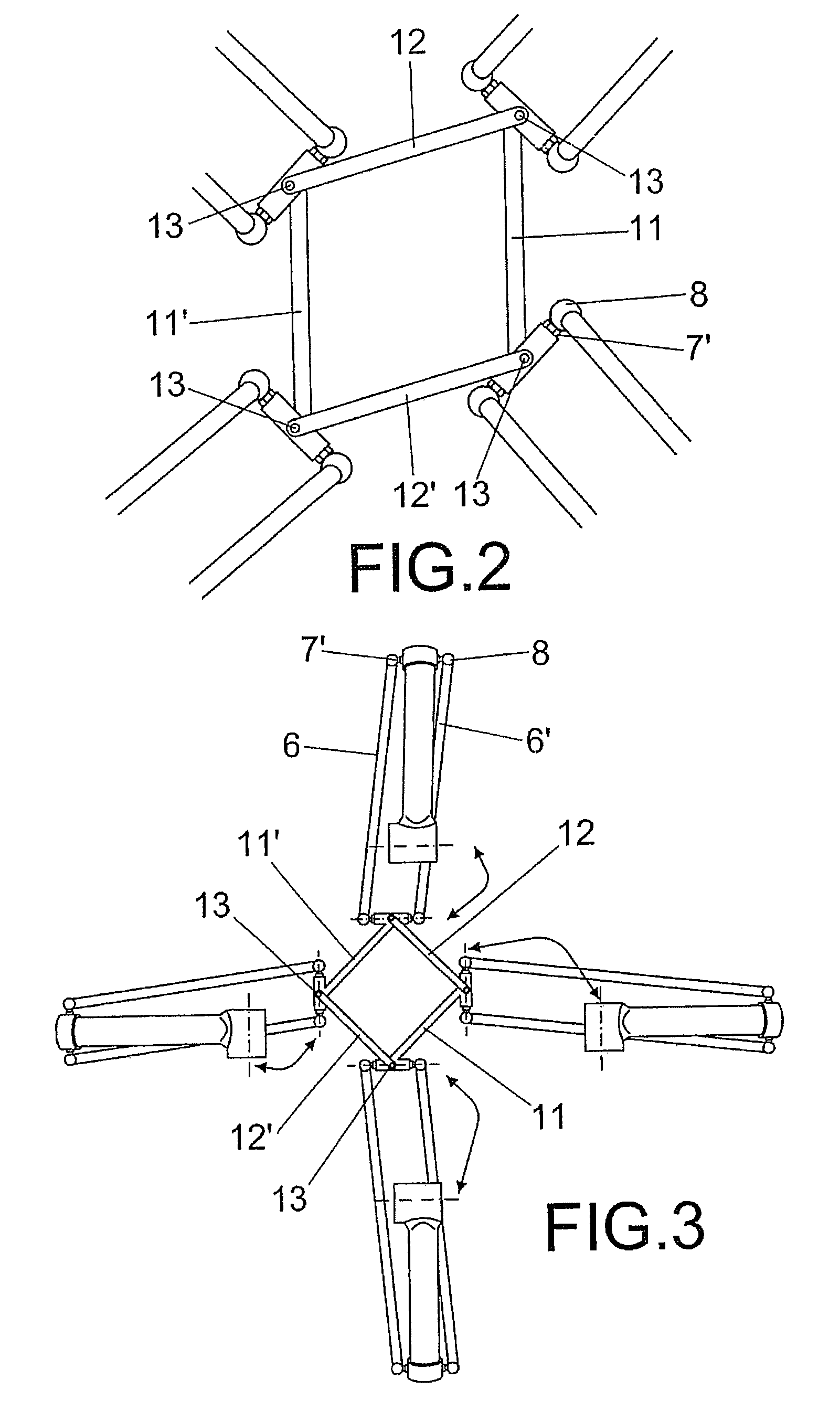 High-speed parallel robot with four degrees of freedom