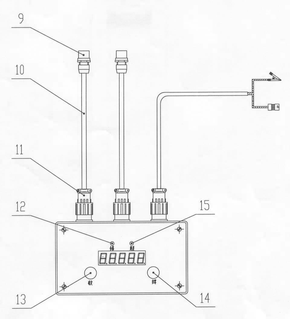 Synchronicity detector of mirror gun