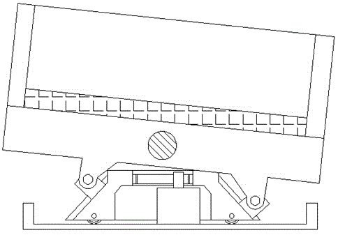 Material vibrating device