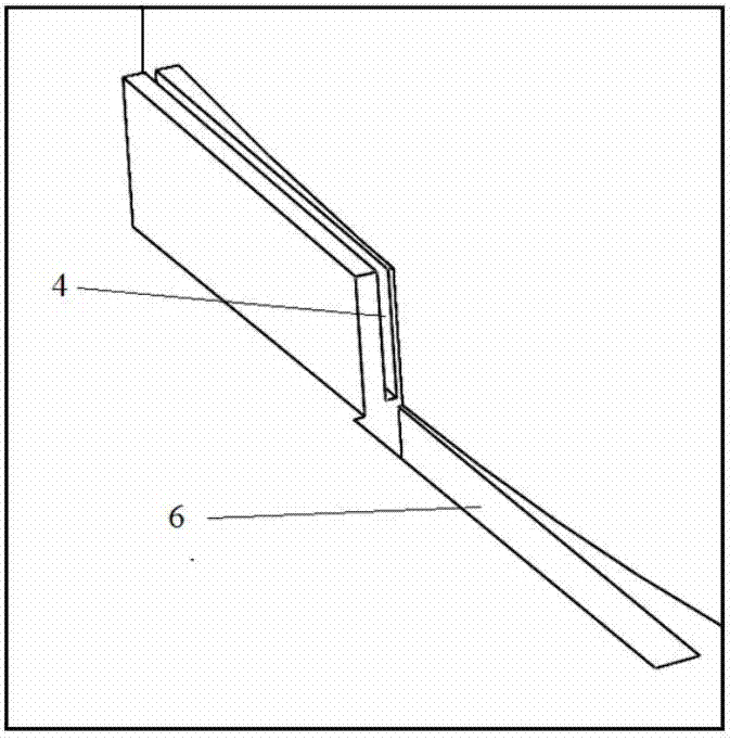 Axial flow fan stationary blade noise reduction structure based on memory alloy