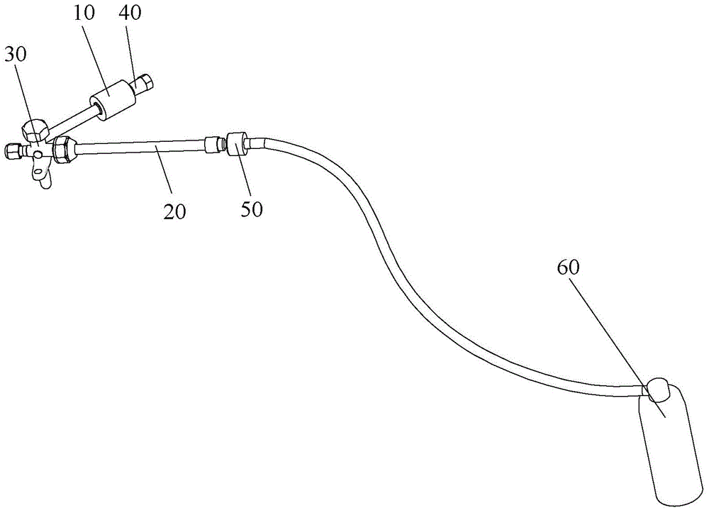 Fusible plug operating temperature and anti-extrusion test pressurizing device