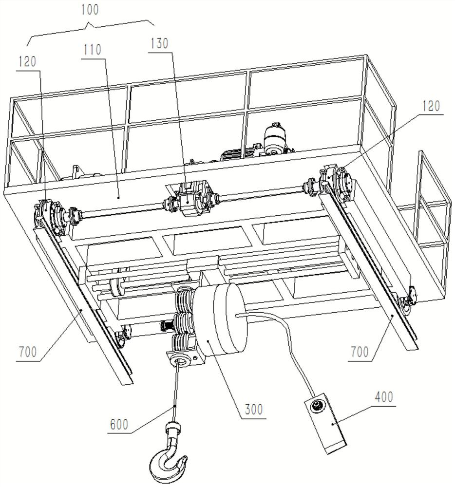 Stall protection crane