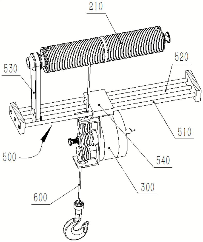 Stall protection crane