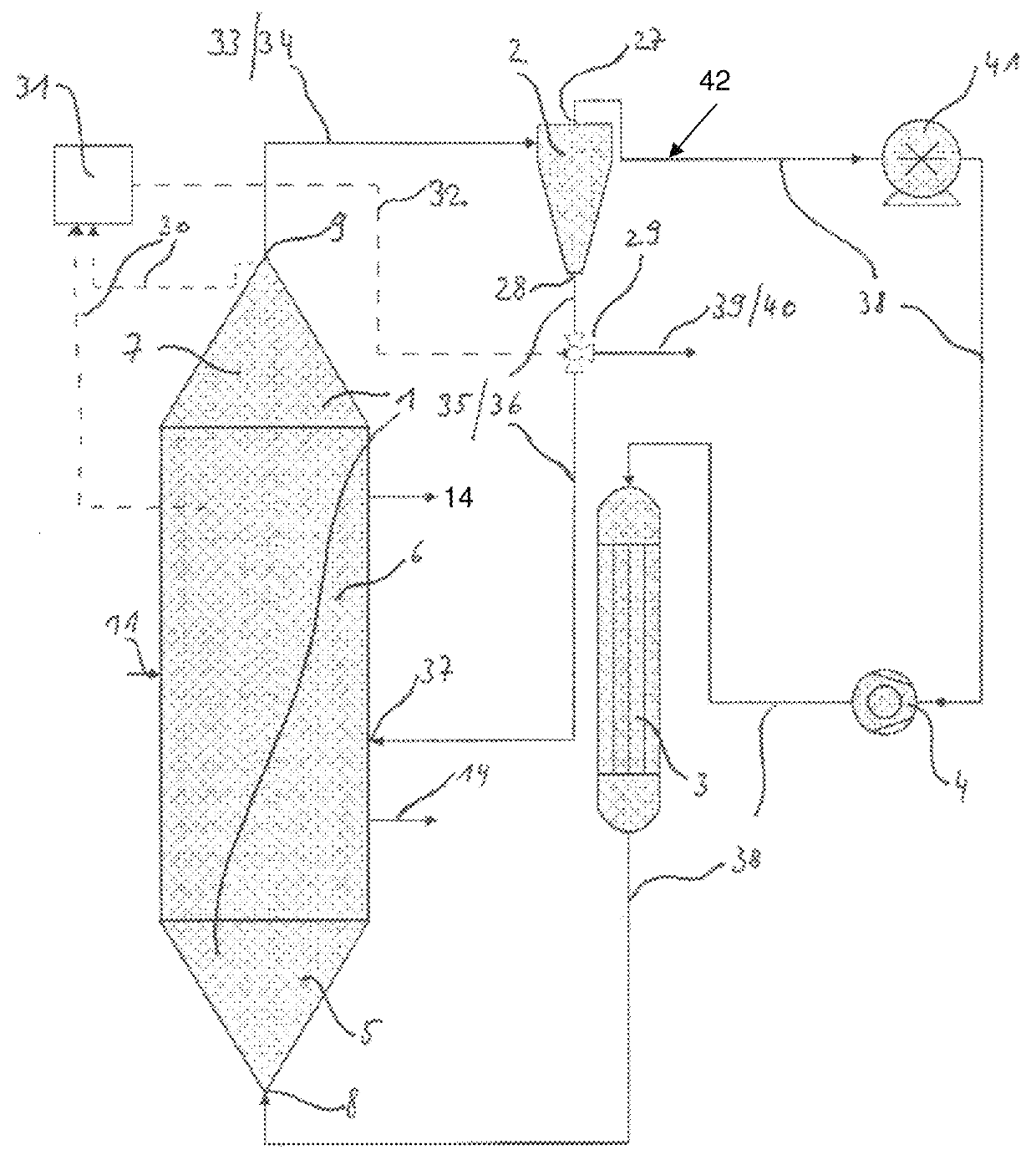 Reactor assembly and method for polymerization of olefins