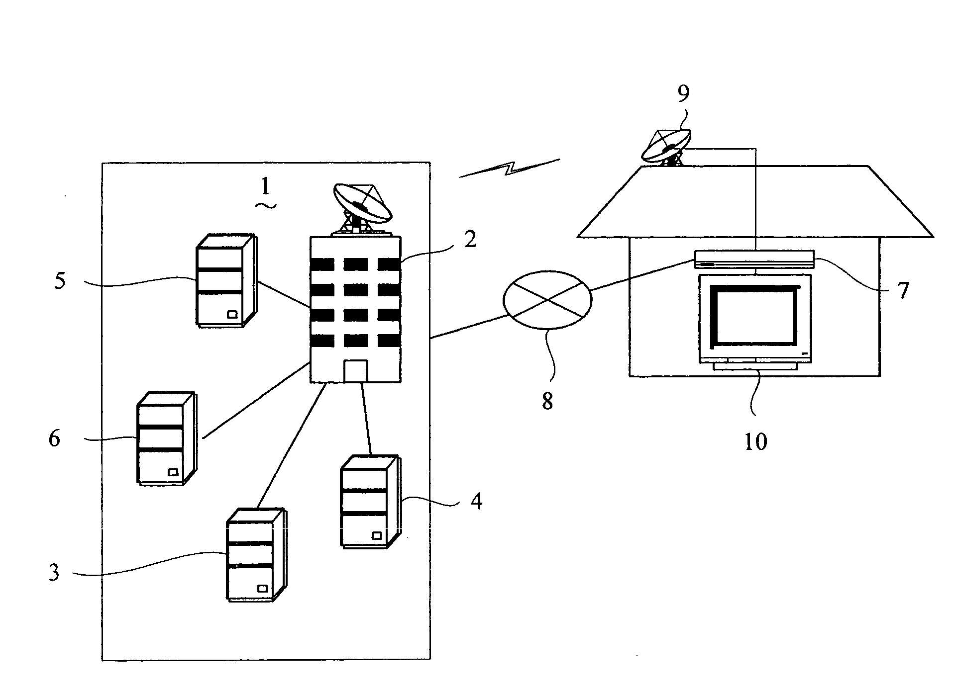 TV program distribution system and TV broadcast signal receiving device for receiving a pay TV program distributed from the system