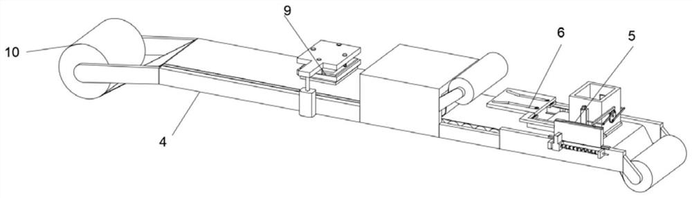 A film coating device for the production of new energy batteries