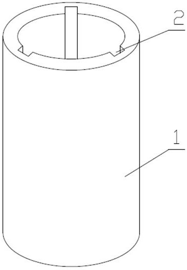 Aerogel heat insulation sleeve for battery and preparation method of aerogel heat insulation sleeve