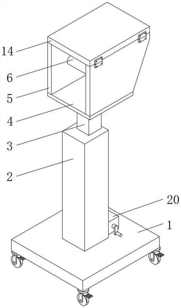 Geothermal exploration measuring device