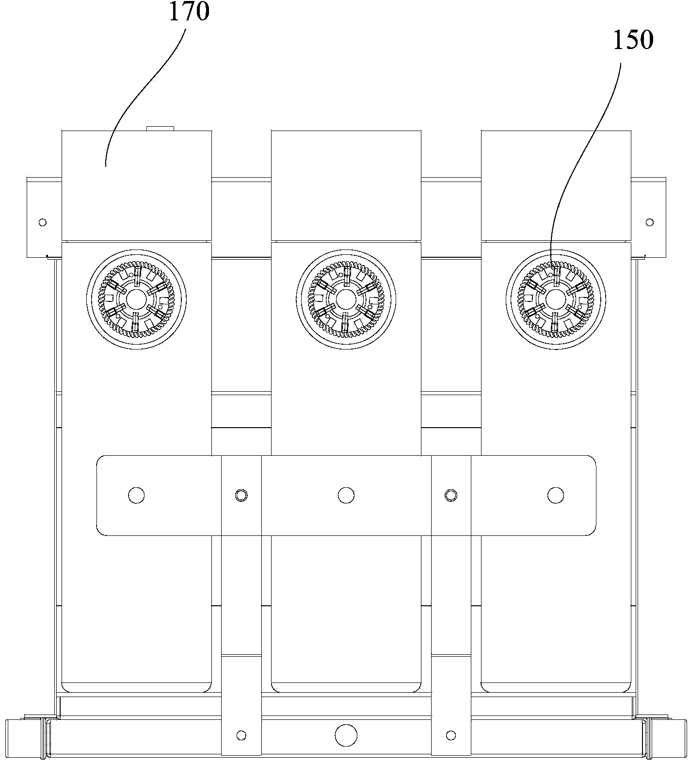 Ground connection vehicle and ground connection method for middle type switch cabinet