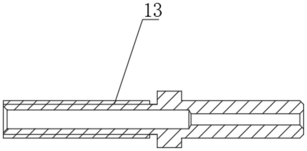 Anti-leakage high-voltage electricity leading-in rod