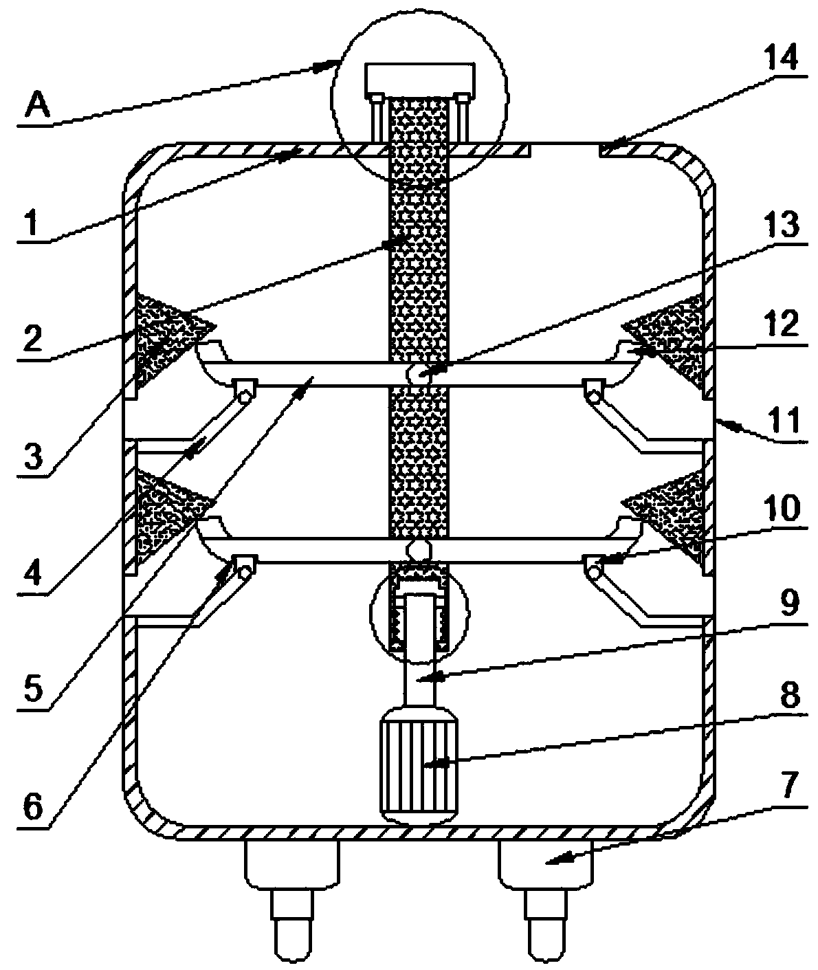 Automatic drug separating screen