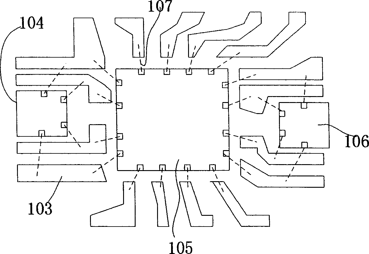 Multifunctional sensor integrated chip for tyre pressure and temperature monitoring system