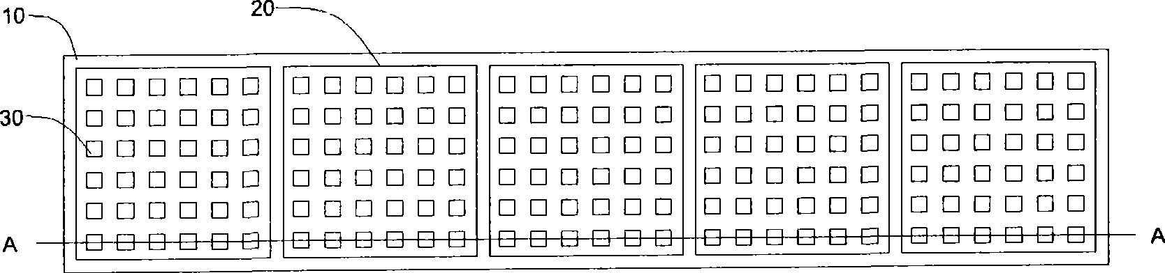 Encapsulation structure and method for semi-conductor