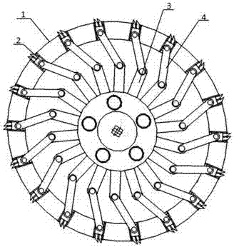 Automobile tire anti-skid system and device