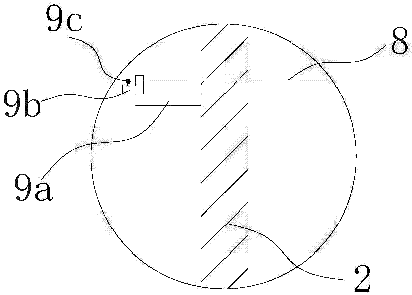 Glaze spraying device for closestool water storage tank