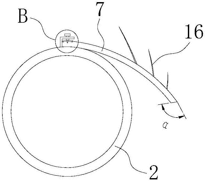 Glaze spraying device for closestool water storage tank