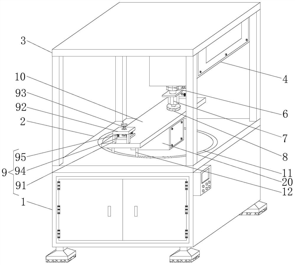 Angle-adjustable panel edge grinding device for machining