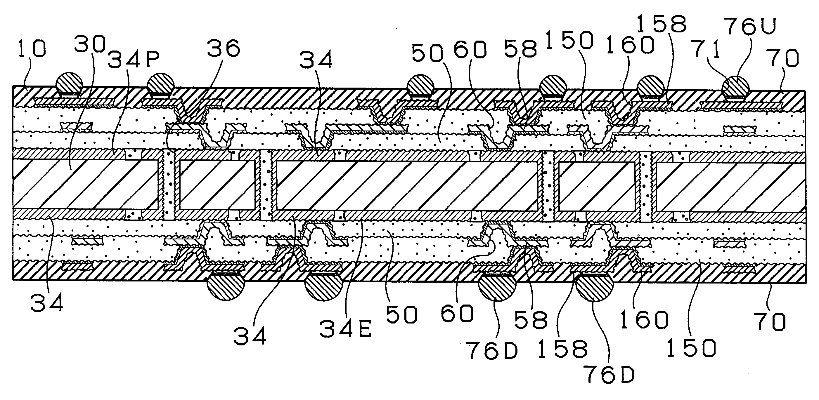 Multilayer printed wiring board