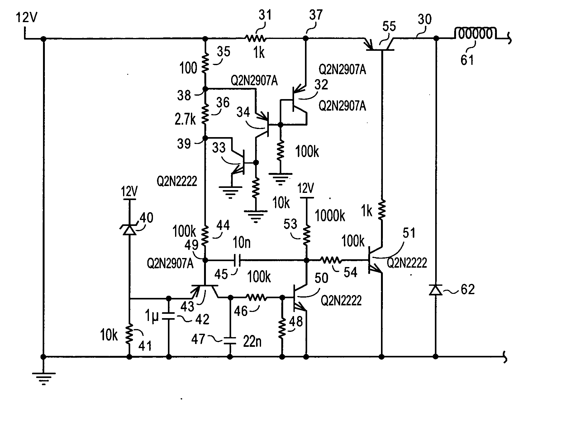 Power supply particularly for a meter-bus