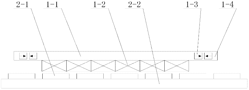 Positioning force compensating type linear permanent magnet synchronous motor